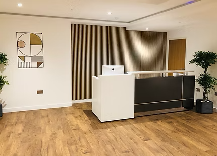 Reception desk, One King William Street