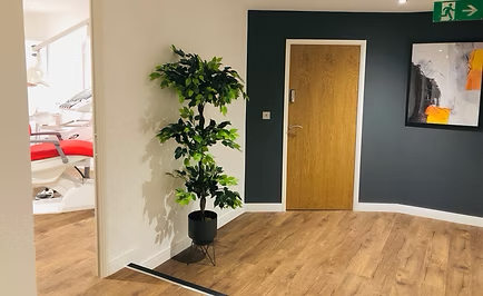 Entrance to a surgery room