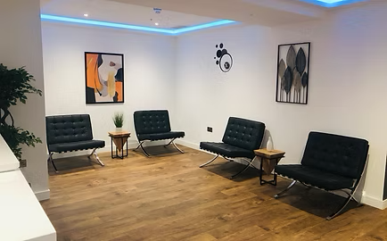 Waiting area seating